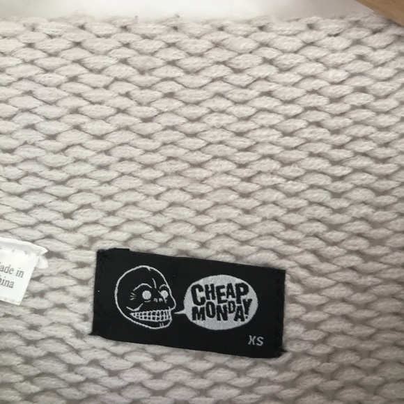 Cheap Monday Poncho Sweater - Picture 4 of 5